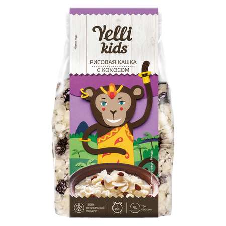 Кашка Yelli Kids рисовая с кокосом 100г