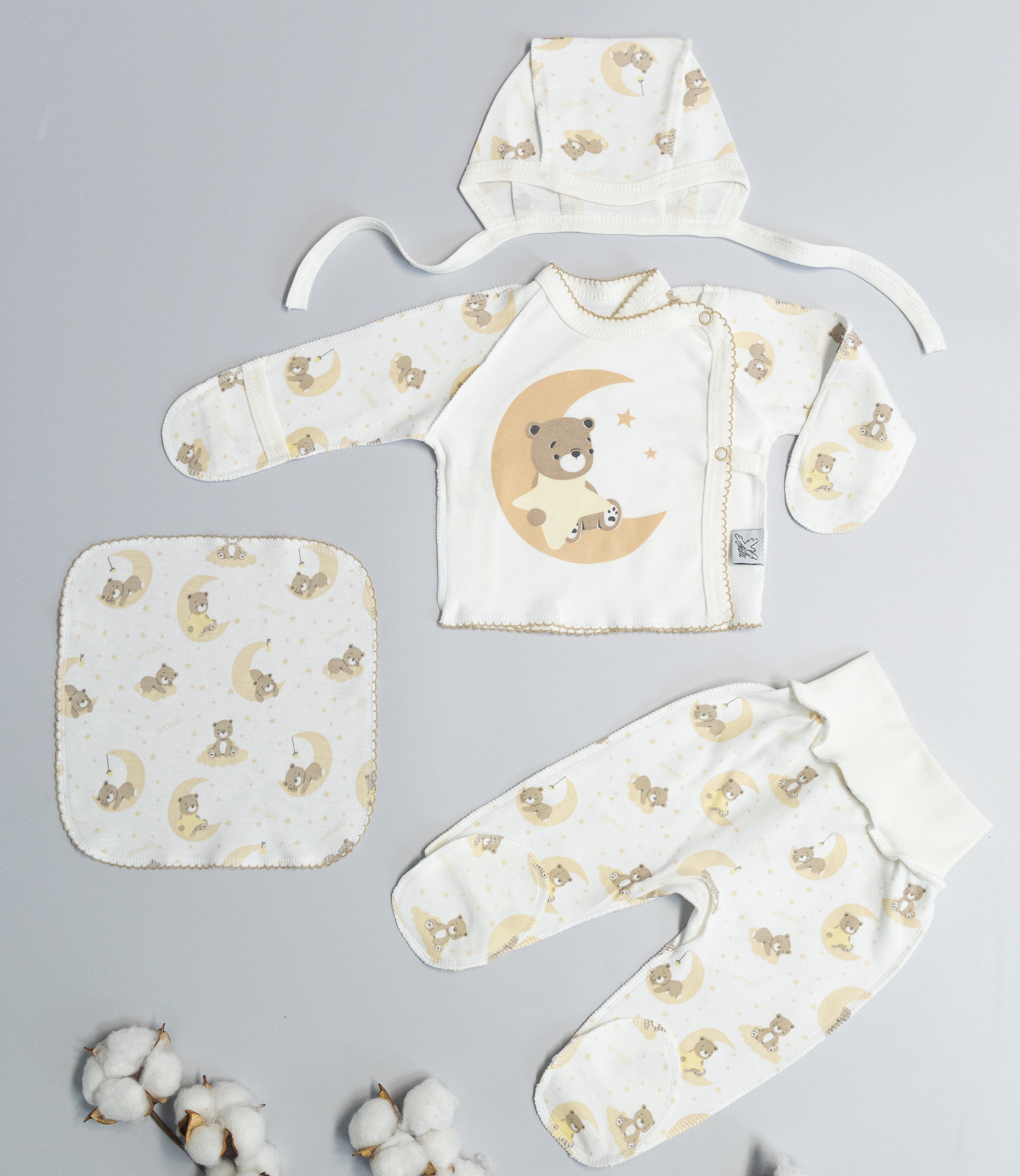 Комплект Amelli КЛ.330.505.0.322.005/006беж - фото 1