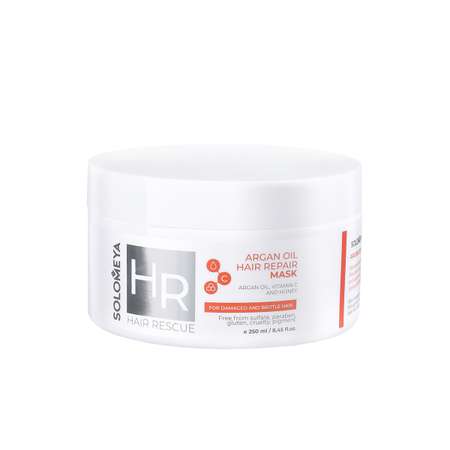 Маска SOLOMEYA Argan Oil Hair Repair Mask 250 мл