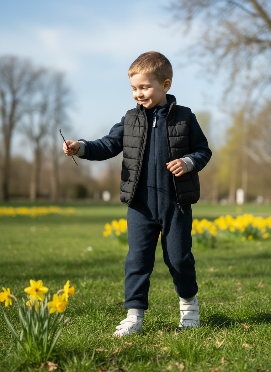 Комбинезон Утенок 279г(ш) т.синий - фото 5