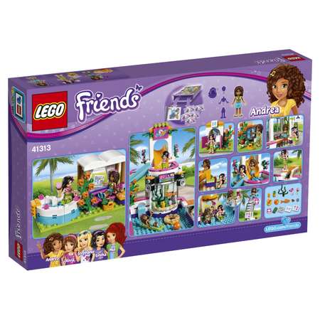 Конструктор LEGO Friends Летний бассейн блочный