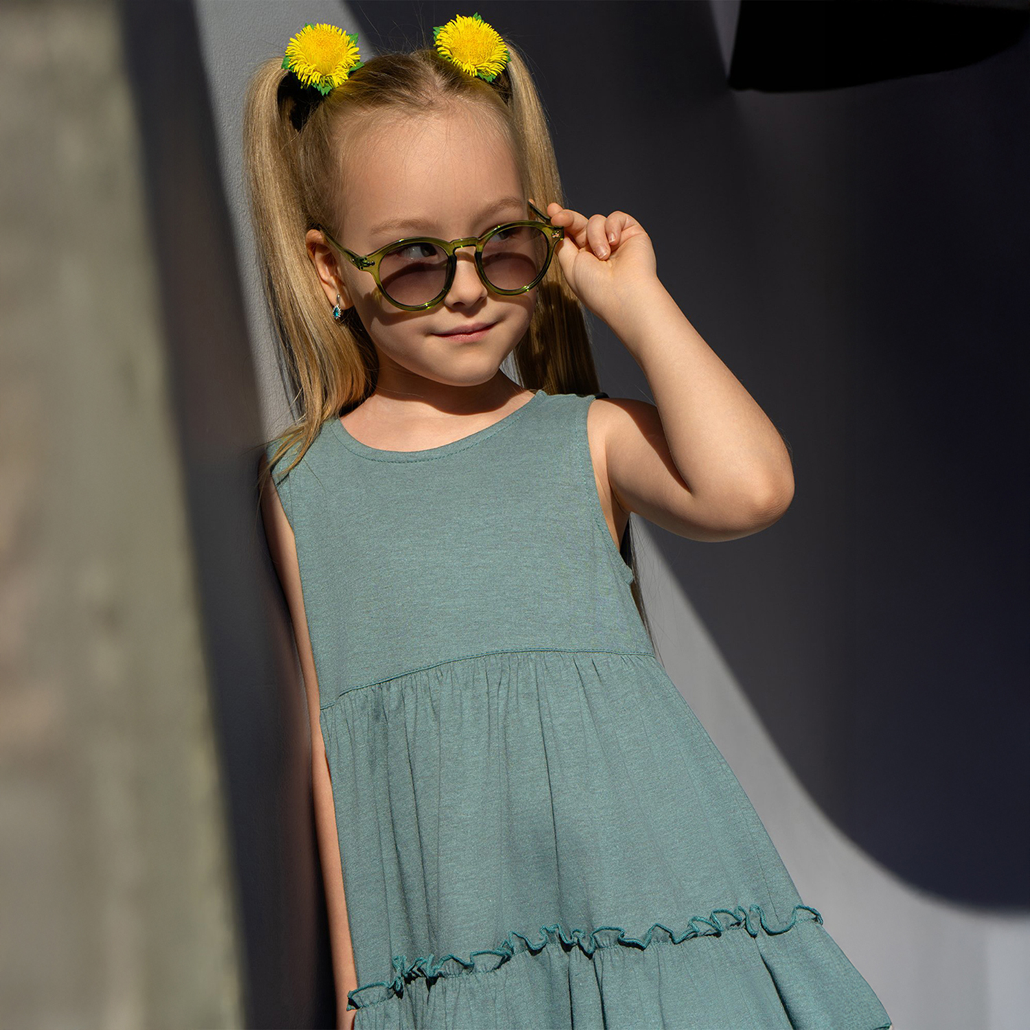 Платье HappyFox HFLUN2119сухая.трава - фото 7