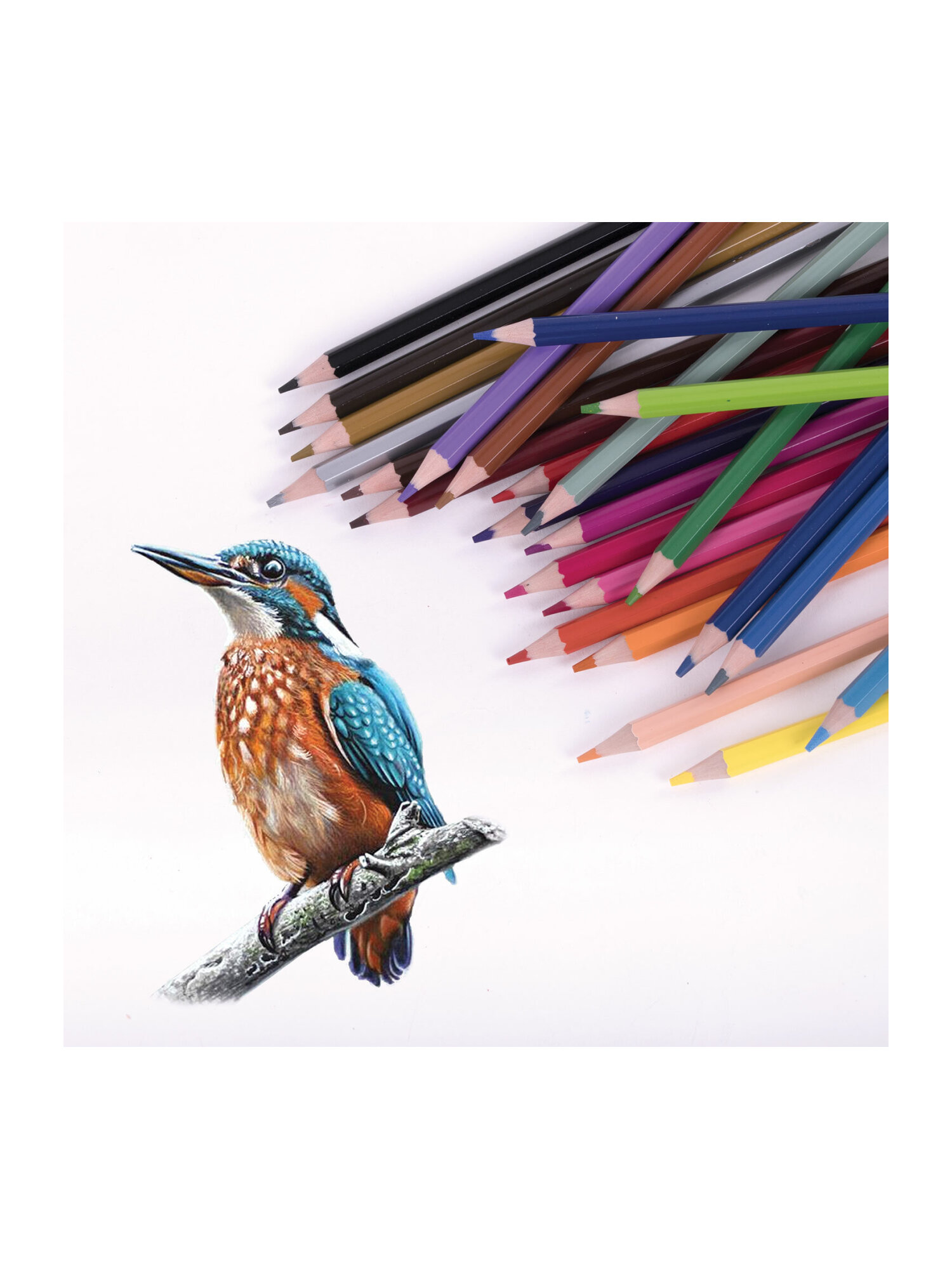 Карандаши цветные Юнландия 24 шт. - фото 13