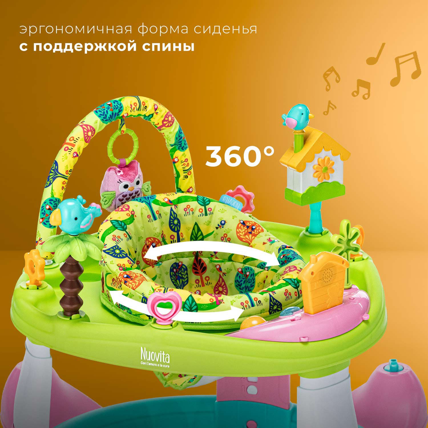 Ходунки Nuovita Gioco - фото 4