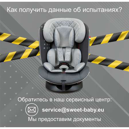Автокресло Sweet Baby Crosstour Isofix 0+/1/2/3 (0-36 кг)