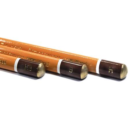 Карандаши чернографитные Koh-I-Noor 3 шт.