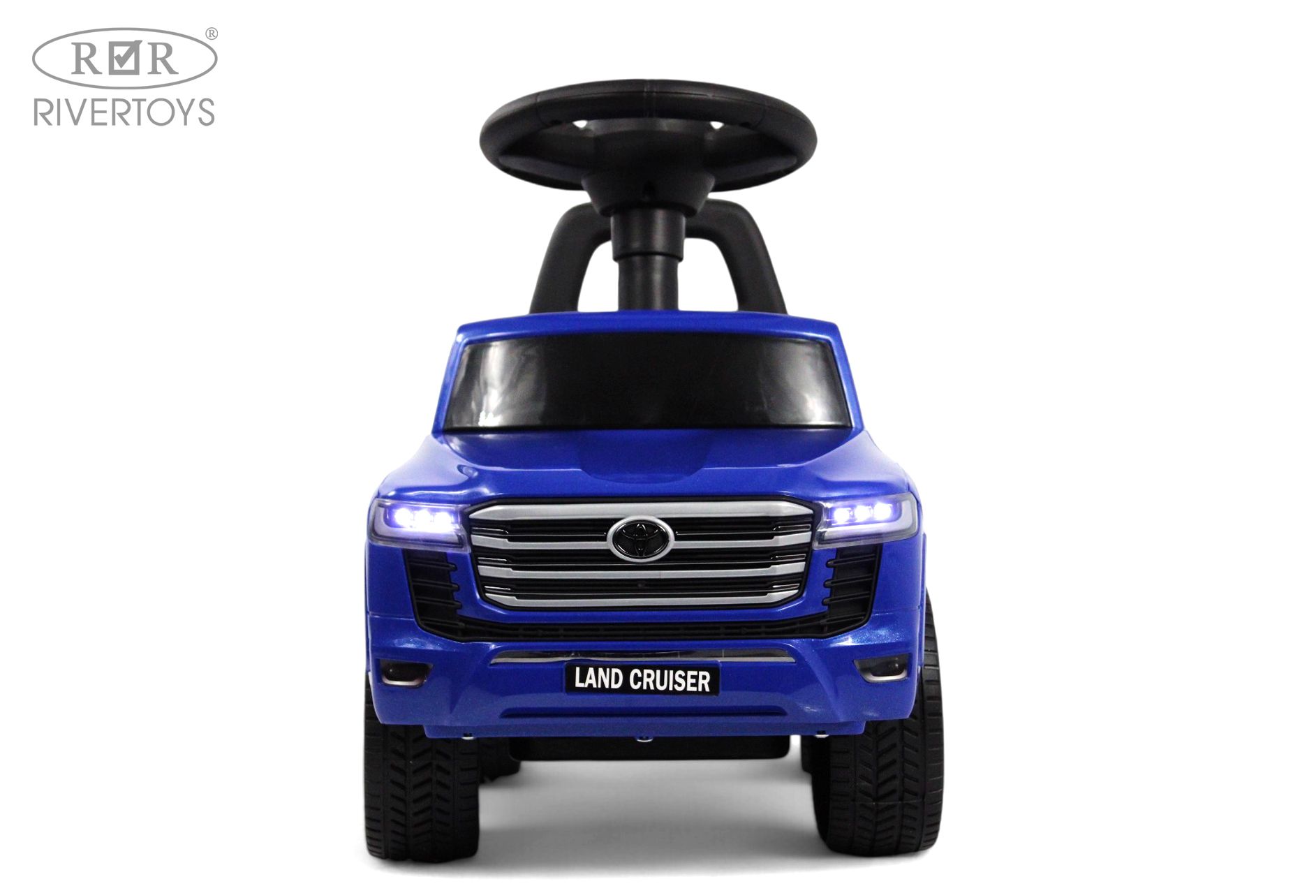 Каталка RIVERTOYS Z002ZZ-D-BLUE синий - фото 2