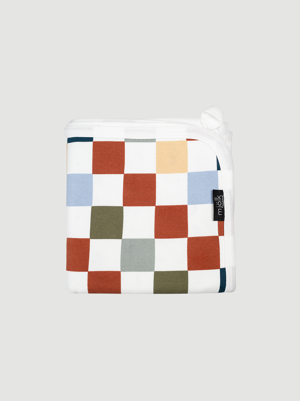 Плед Mjolk Шахматы 85 x 120 см хлопок - фото 2