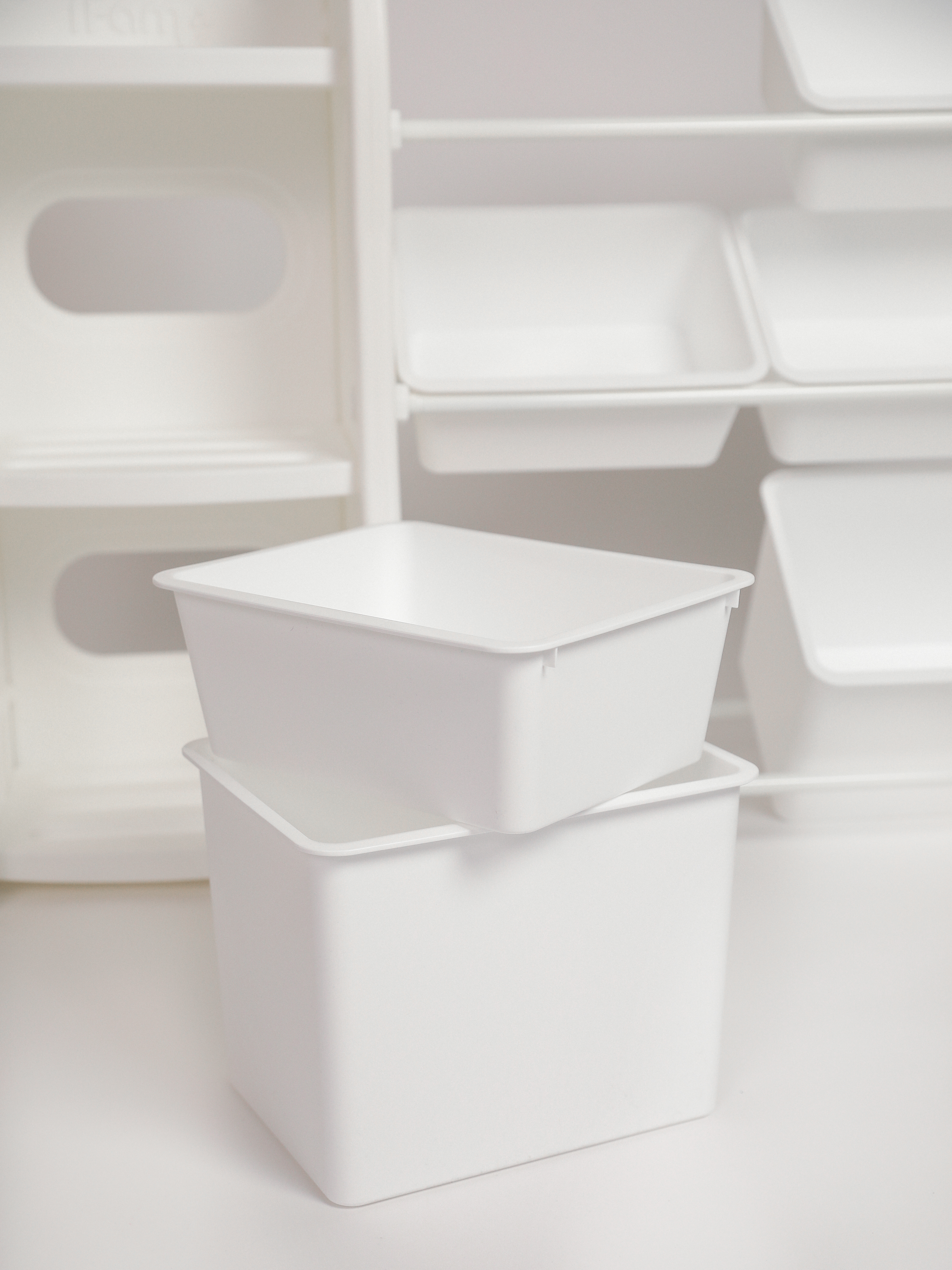 Стеллаж для игрушек Ifam Organizer-4 белый - фото 11