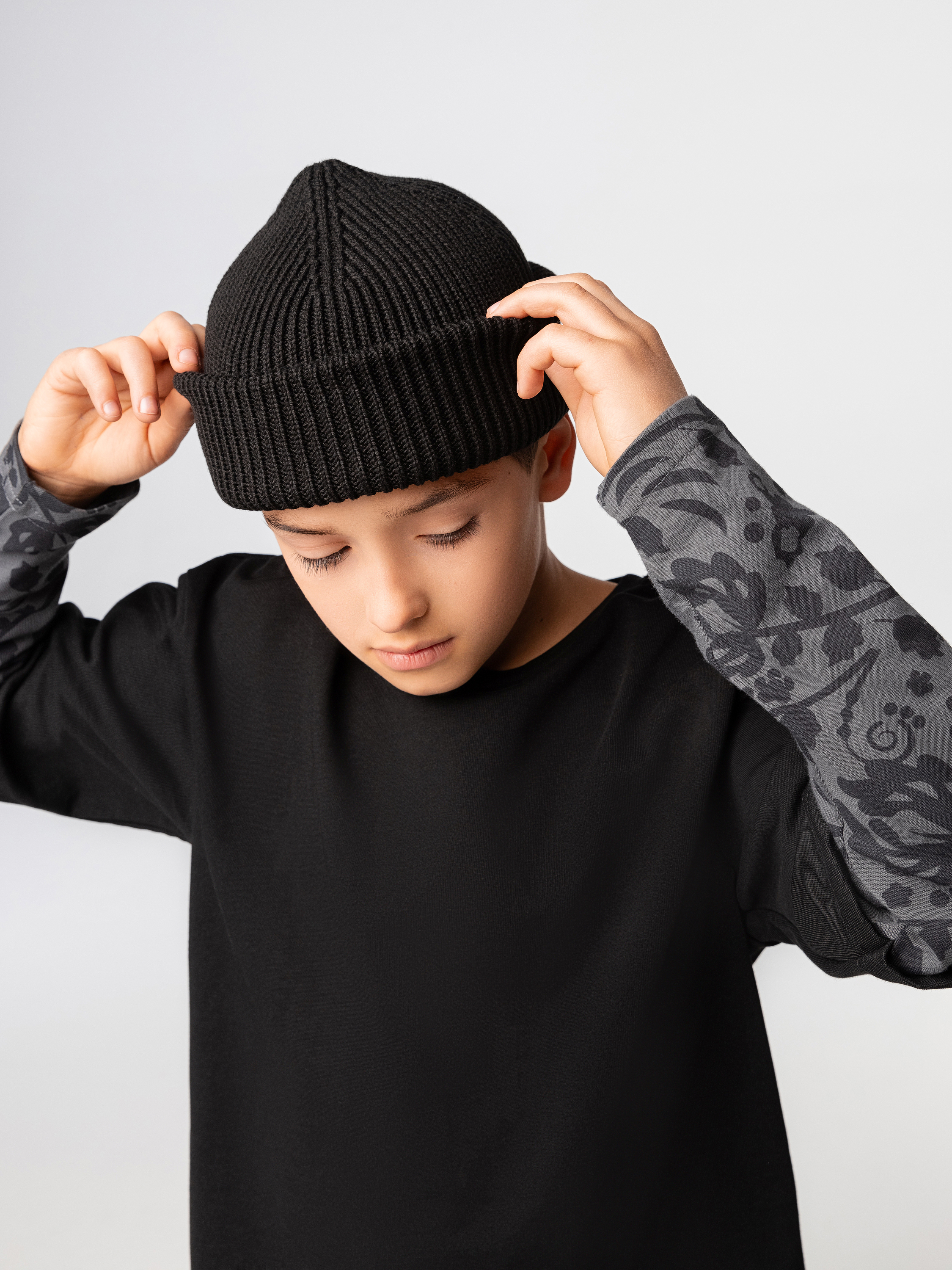 Шапка Bodo 10-348MU_черный - фото 1