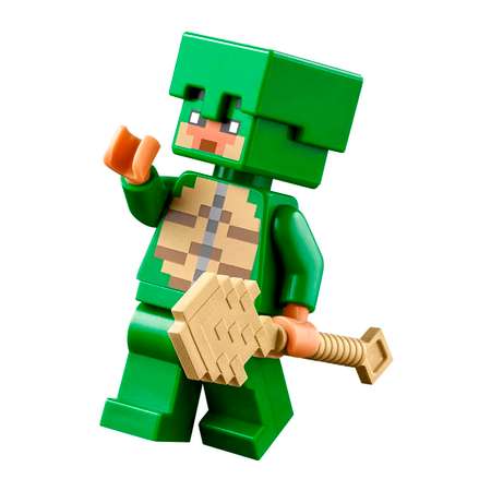 Конструктор LEGO Minecraft Домик на Черепашьем пляже