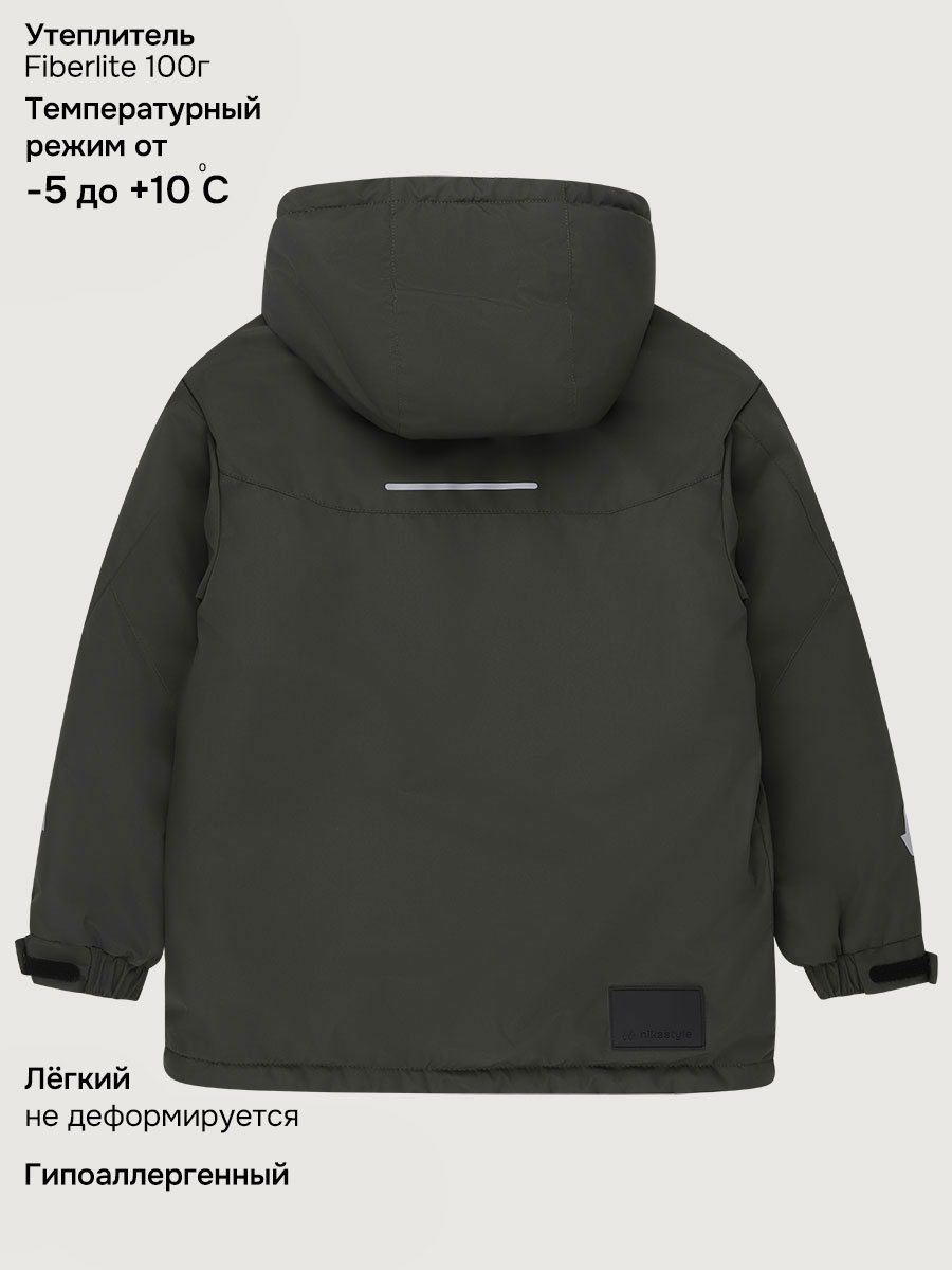 Куртка NIKASTYLE п4м4126 хаки - фото 4