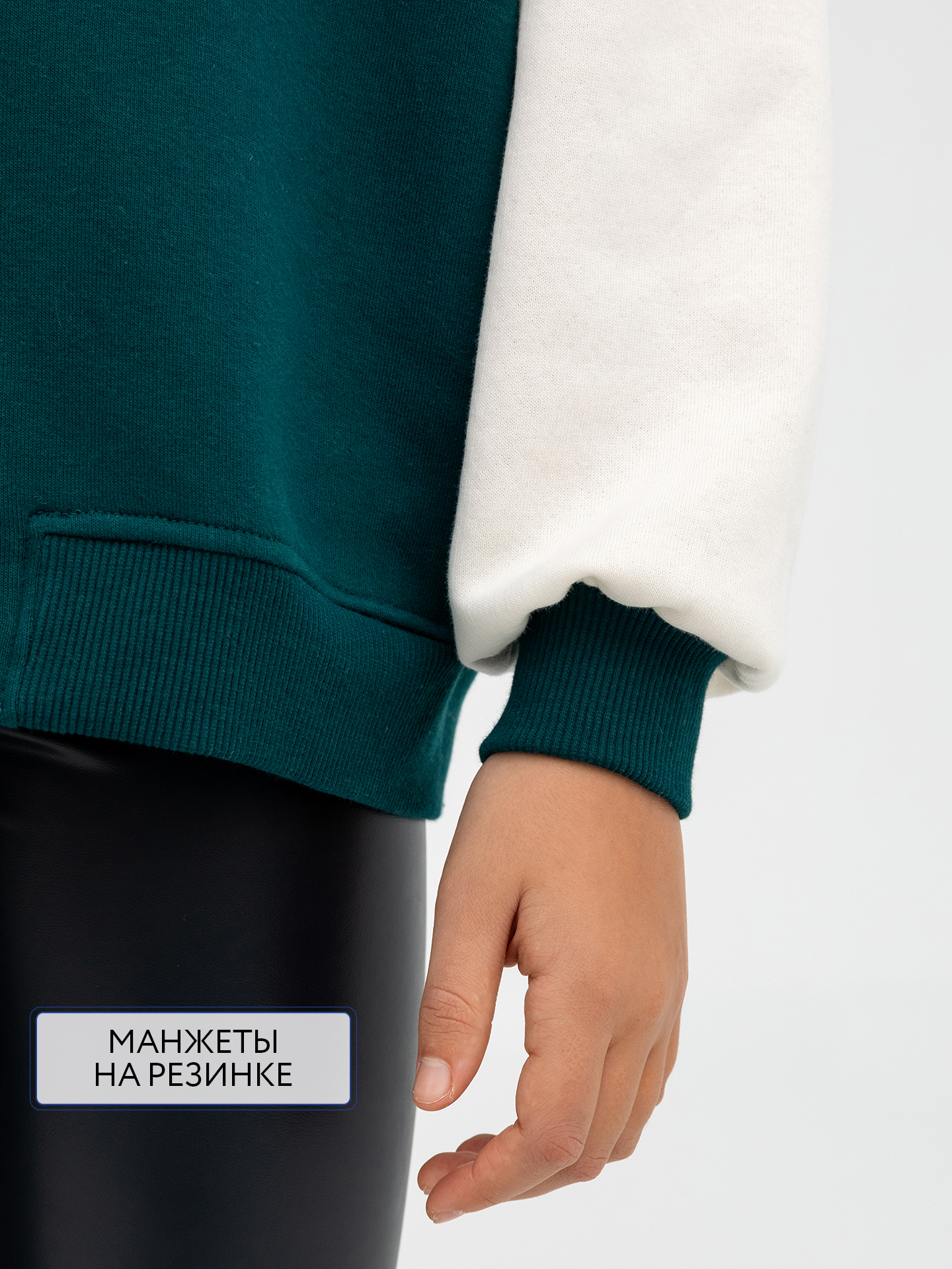 Жакет Mark Formelle (Марк Формэль) 167739/хвоя +печать - фото 3