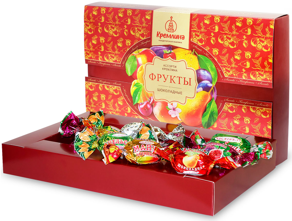 Конфеты ассорти Кремлина в подарочной коробке 500 г - фото 3