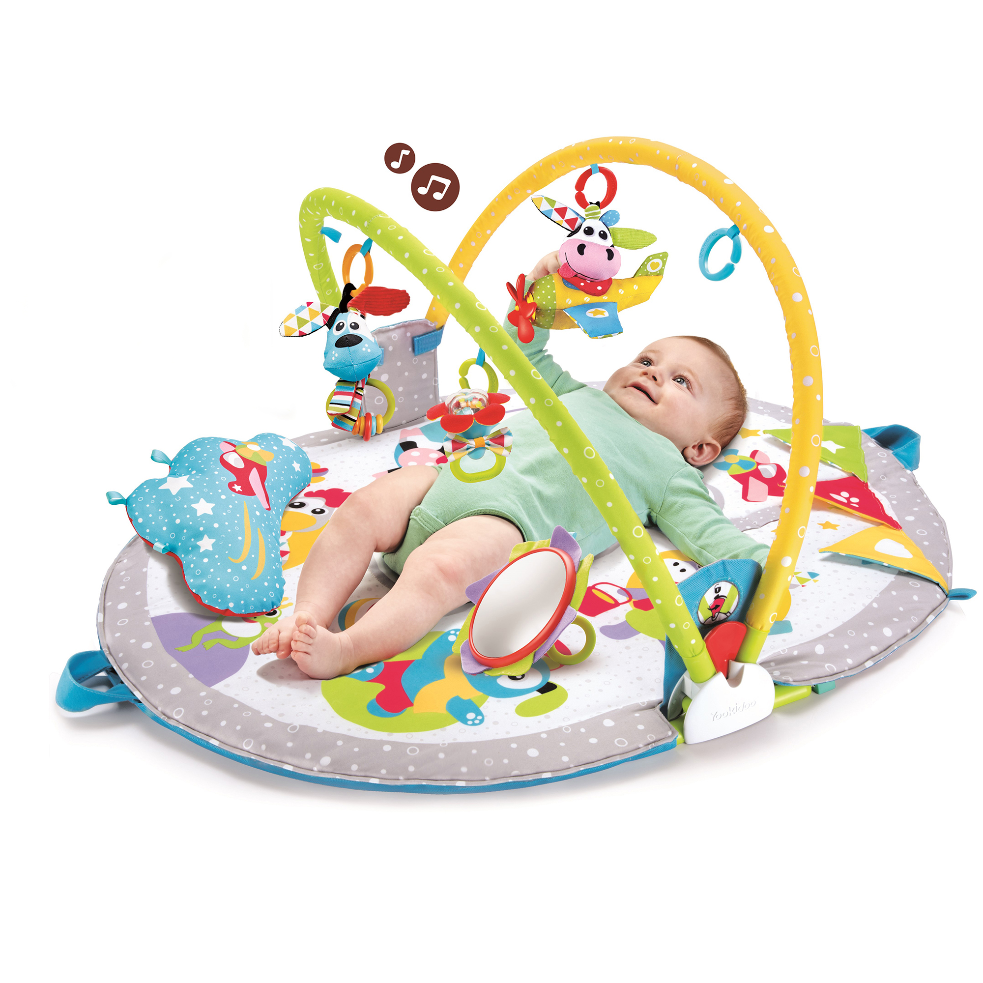 Коврик Yookidoo с дугами, трансформер - фото 2