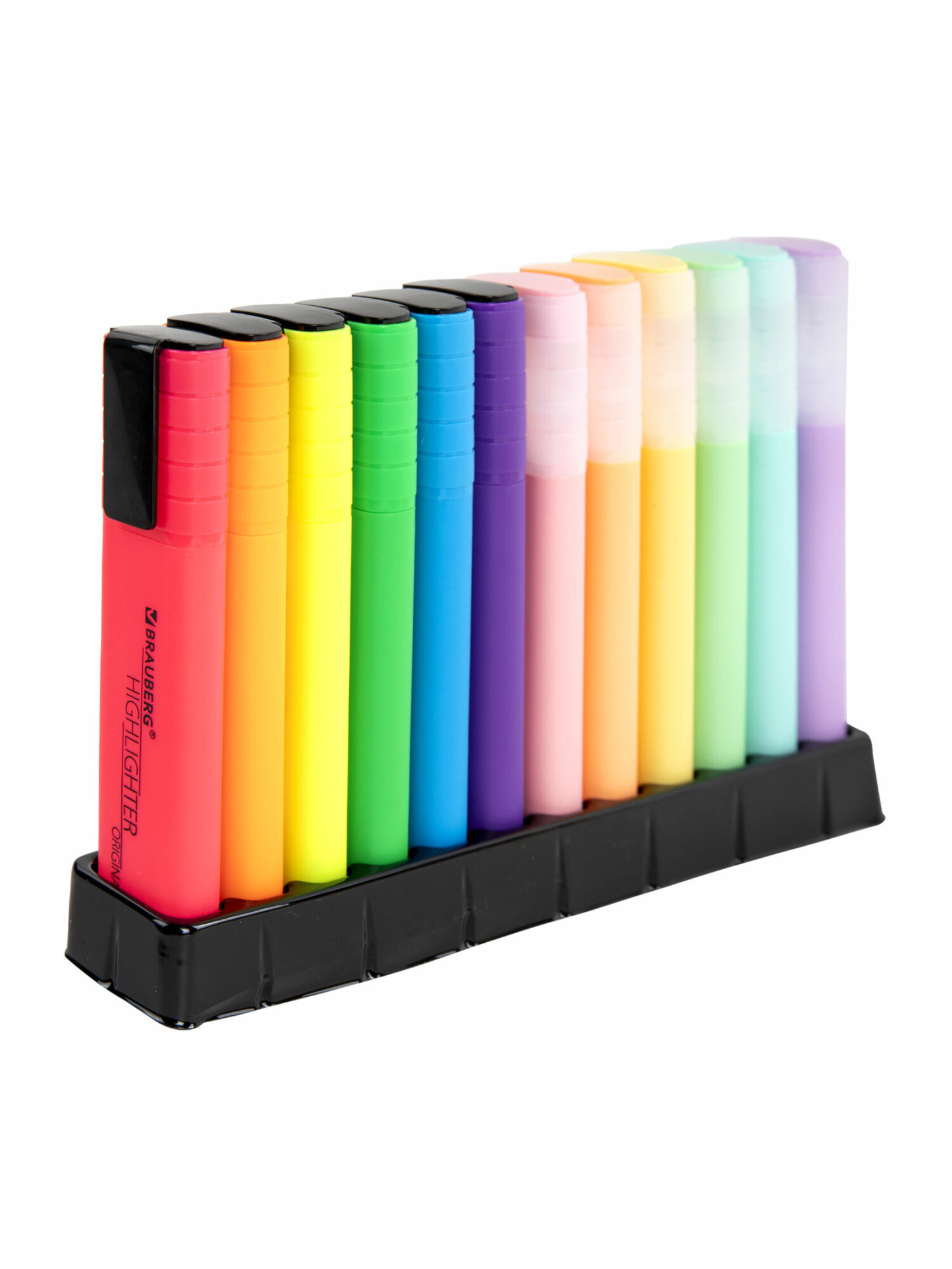 Текстовыделители Brauberg 12 шт. - фото 1