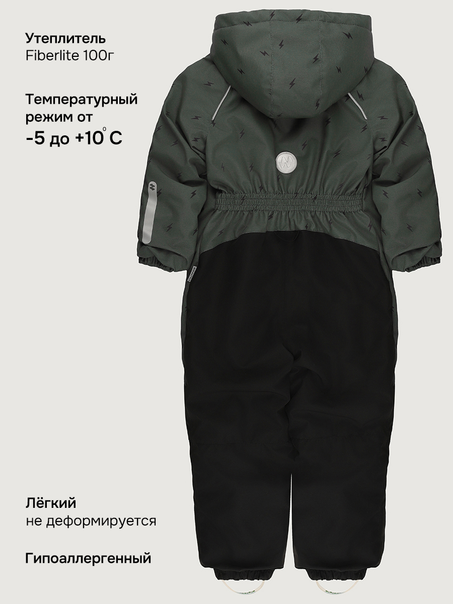 Комбинезон NIKASTYLE 8м0726 хаки/черный - фото 8