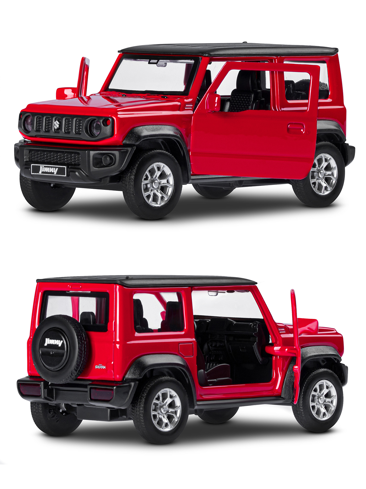 Внедорожник АВТОпанорама Suzuki Jimny 1:32 JB1251610 - фото 7