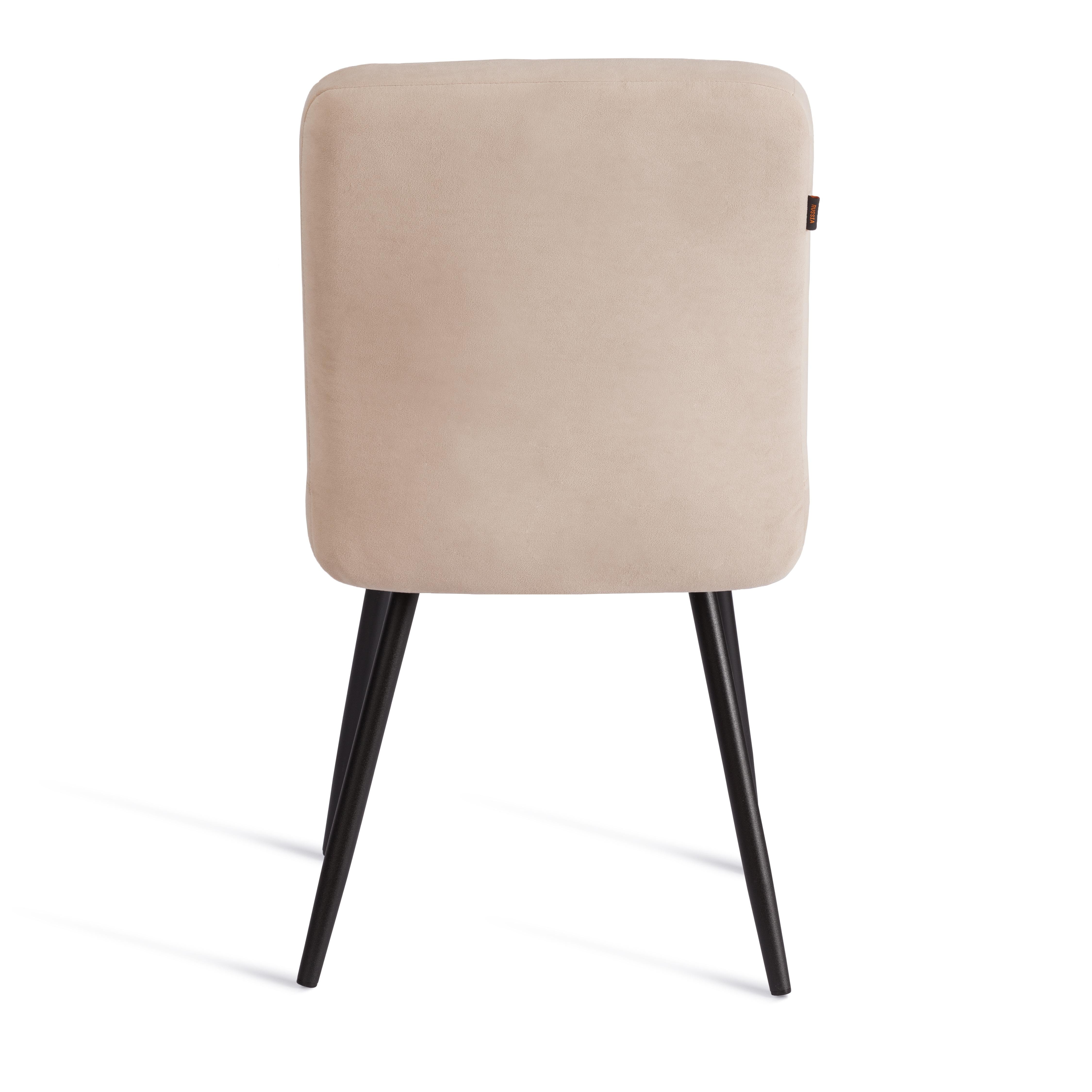 Стул TETCHAIR Medeo LT велюр, бежевый 2 шт. - фото 15