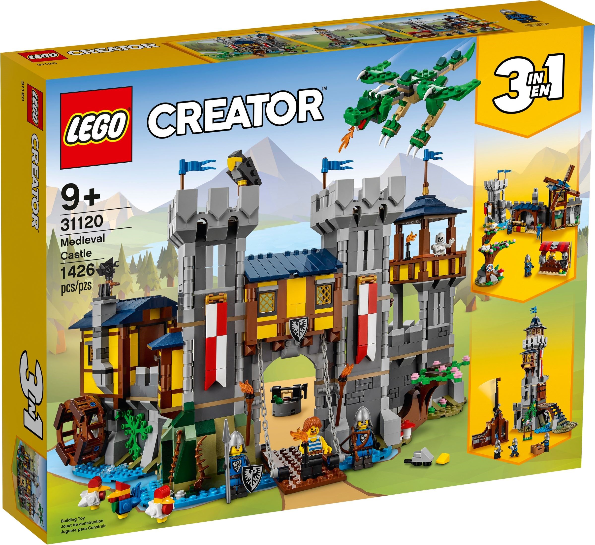 Конструктор LEGO Creator Средневековый замок 1426 дет. - фото 1