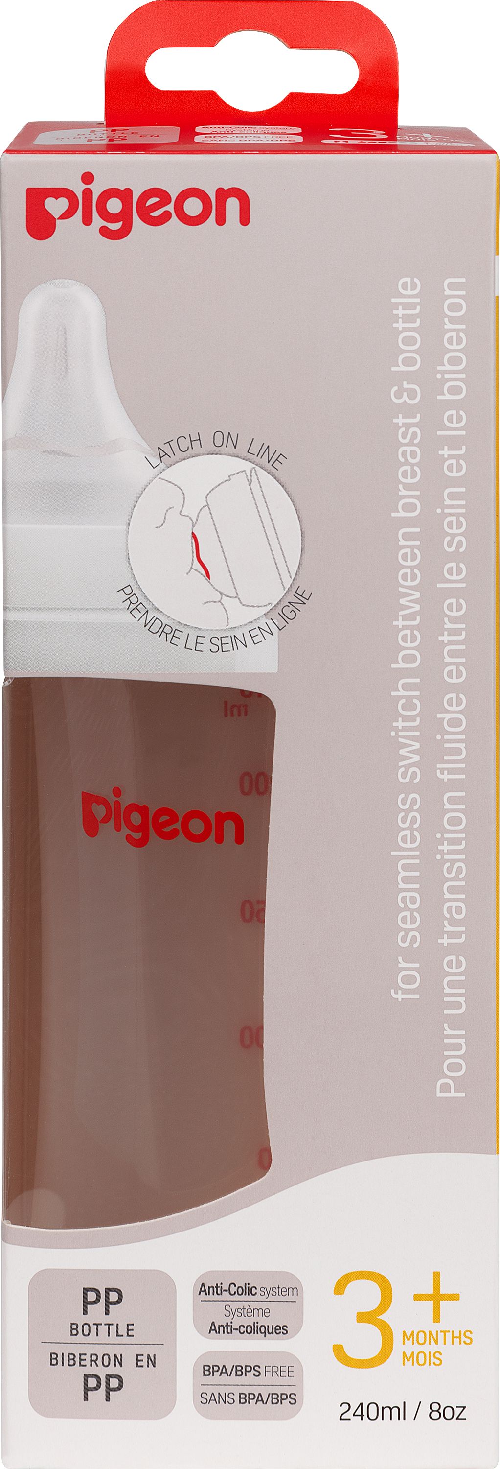 Бутылочка Pigeon 240 мл - фото 19
