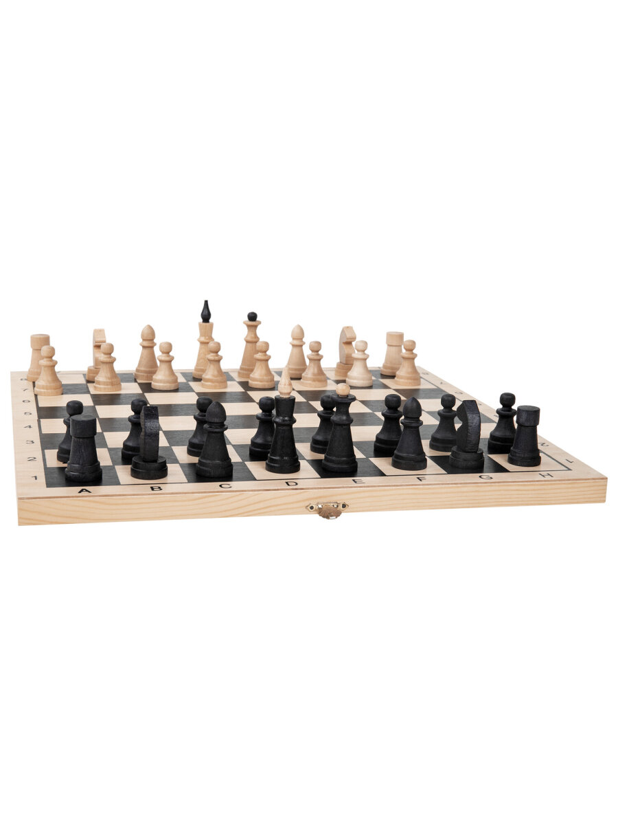 Настольная игра Золотая сказка Шашки Шахматы Нарды - фото 28