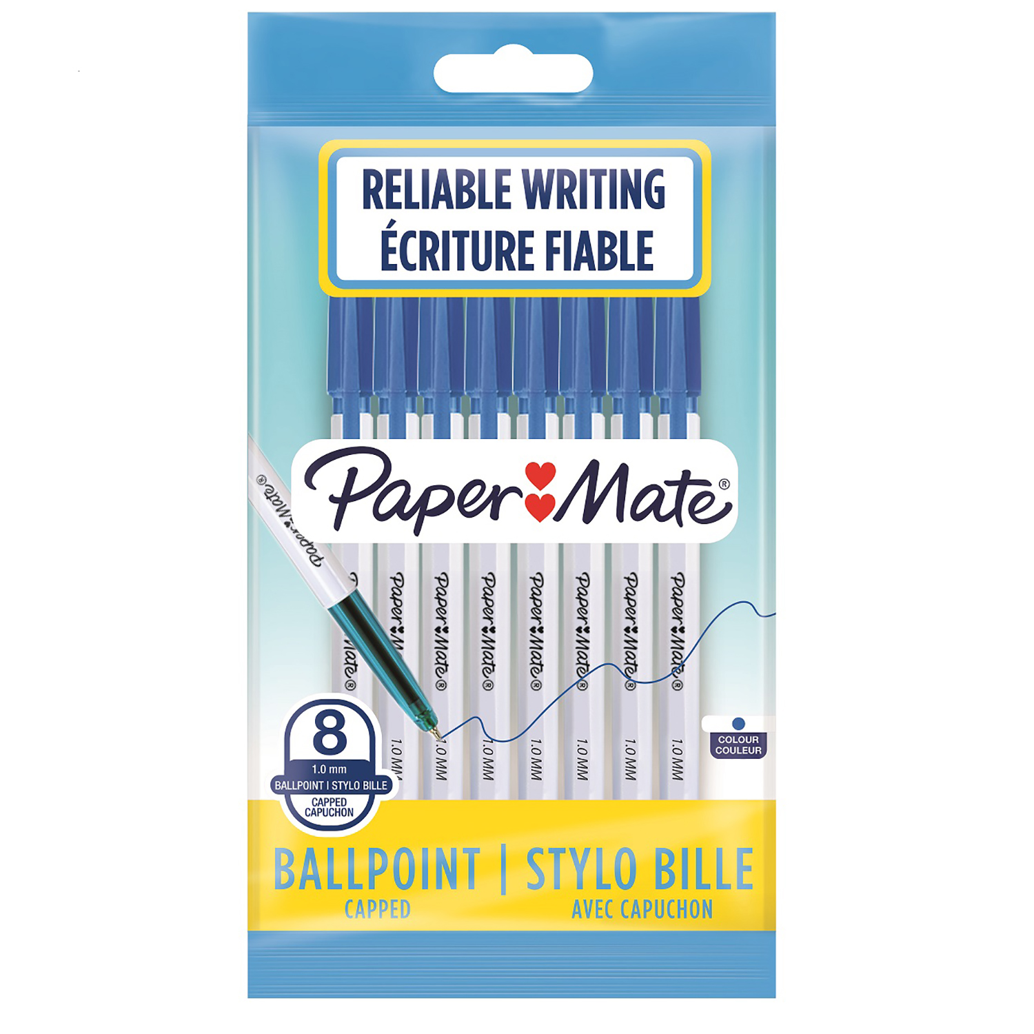 Ручка шариковая PAPER MATE 8 шт. - фото 1