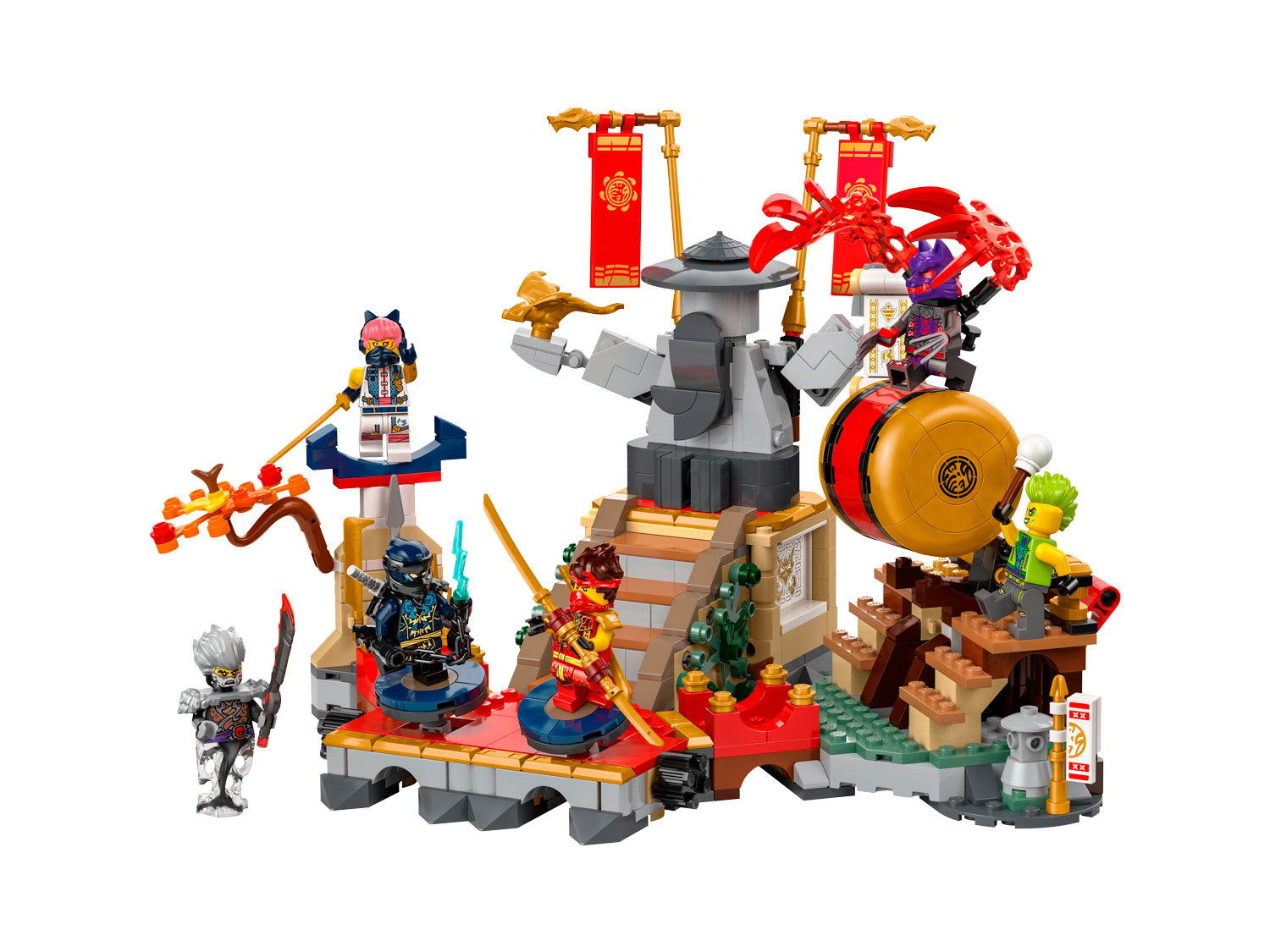 Конструктор LEGO NINJAGO Турнирная боевая арена 659 дет. - фото 3