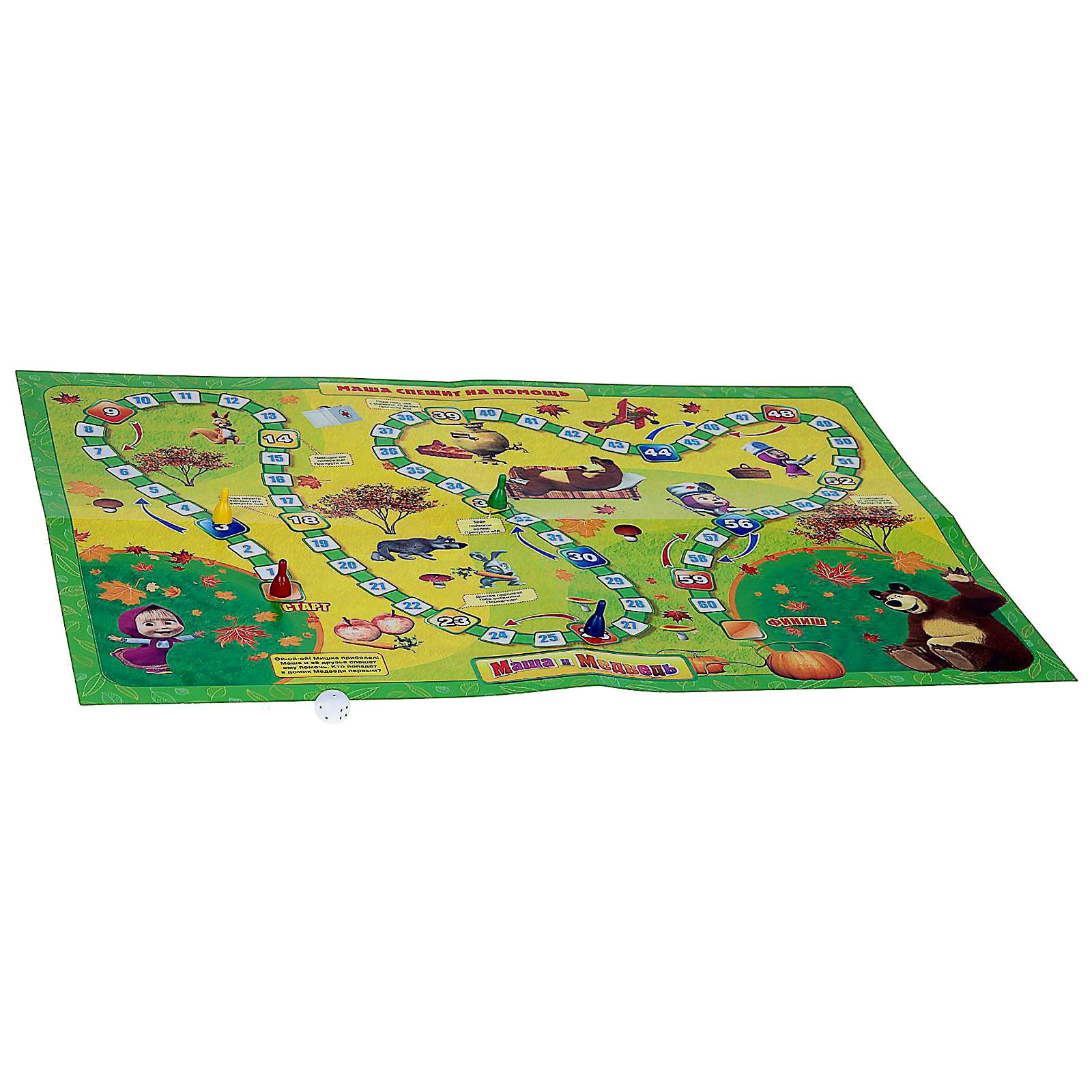 Настольная игра Умные игры Маша и Медведь - фото 2