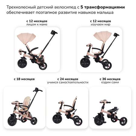 Трехколесный велосипед Nuovita 10 дюймов