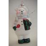 Украшение ёлочное Магия праздника Мишка с подарком