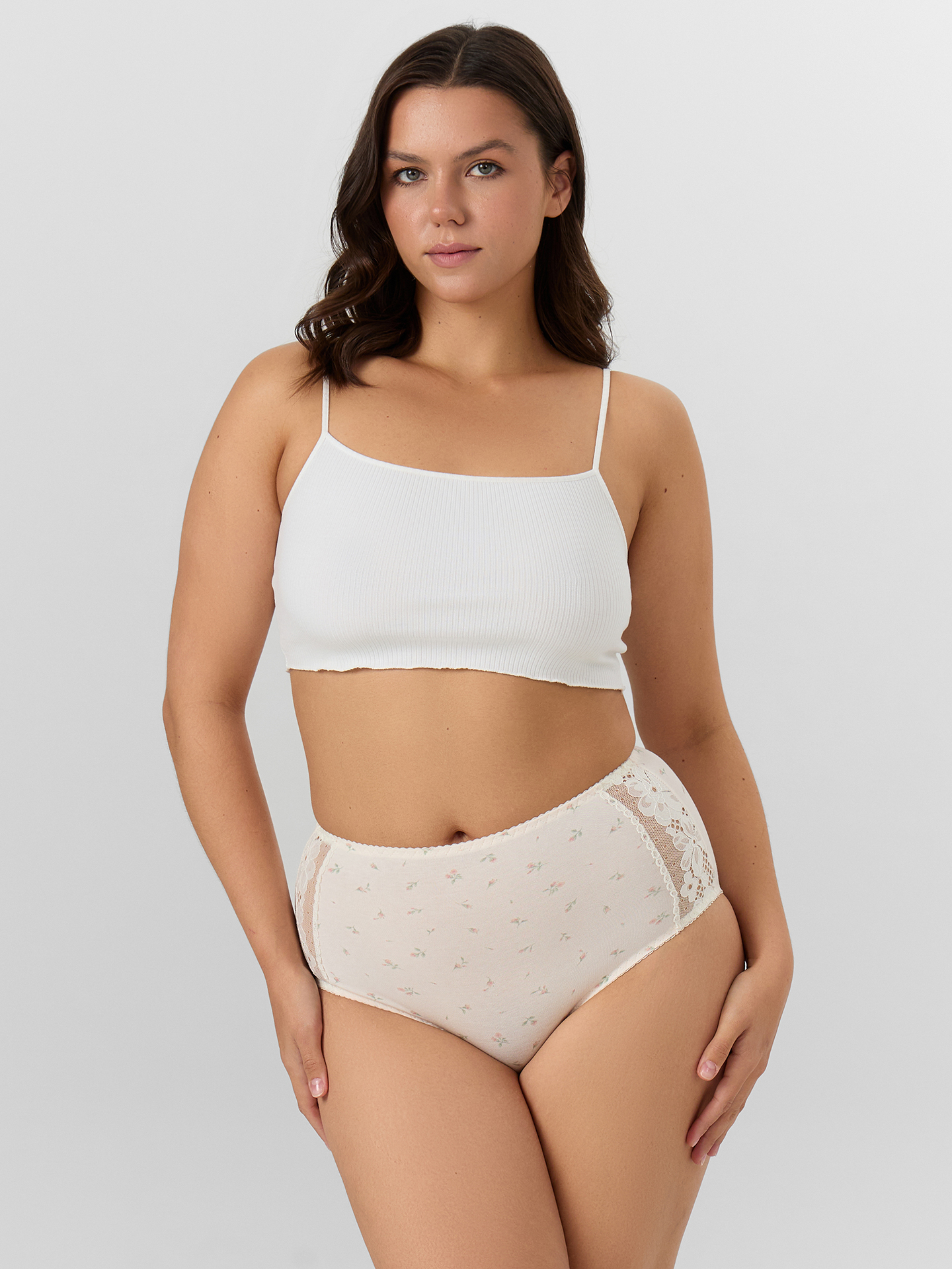 Трусы Mark Formelle (Марк Формэль) 412071/цветочки на молочном2 - фото 1