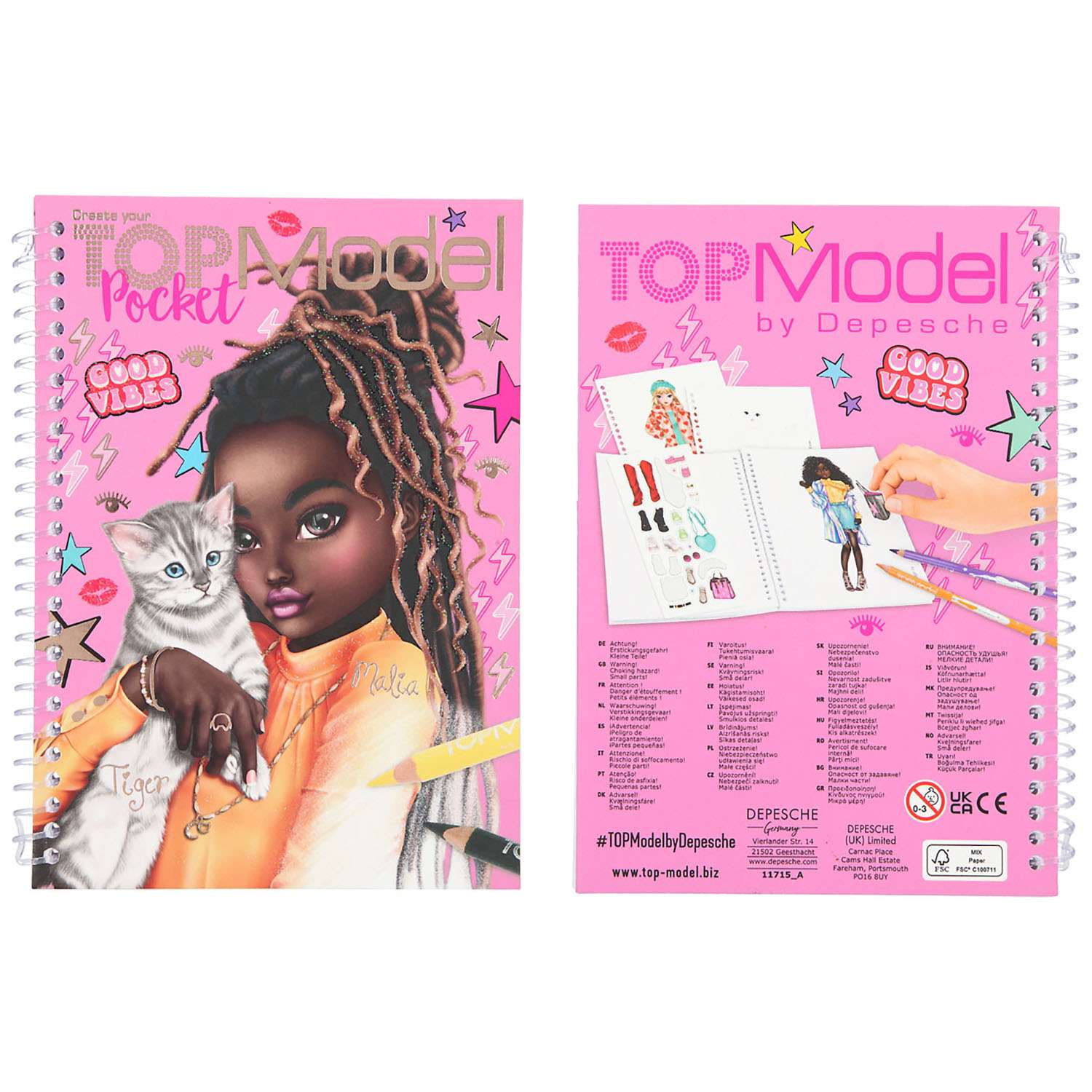 Альбом TOPModel by Depesche в ассортименте - фото 2