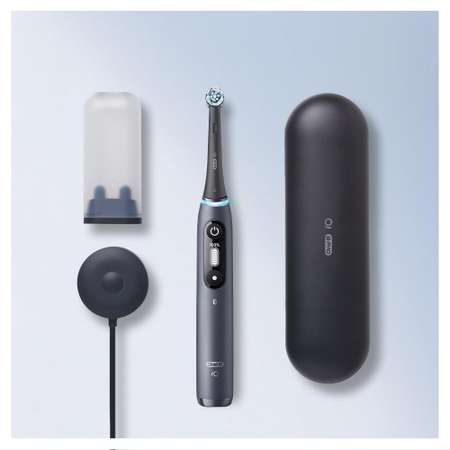 Электрическая зубная щетка ORAL-B iO 7 DUO Black Onyx White Alabaster