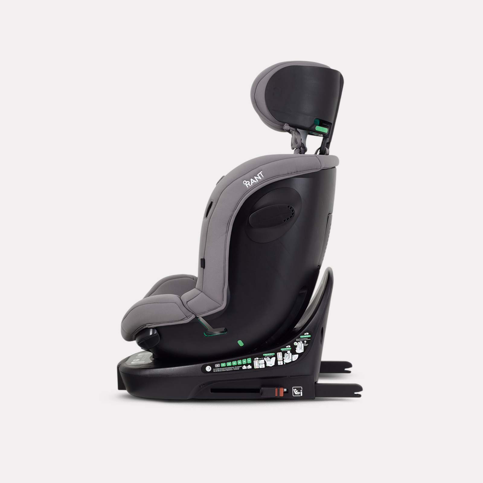 Автокресло Rant Страда Isofix 0+/1/2/3 (0-36 кг) серый - фото 17