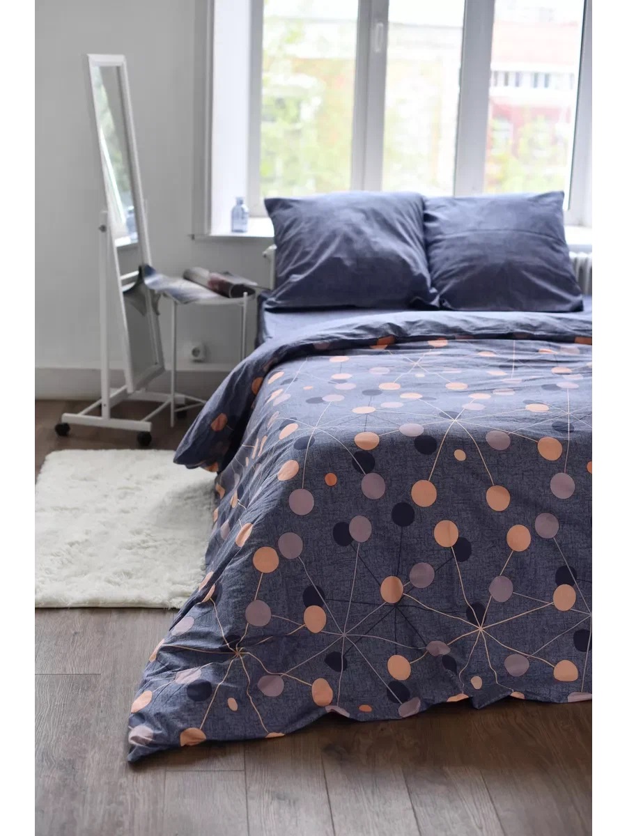 Комплект постельного белья LOVEBERRY Борей евро 4 предм. - фото 4