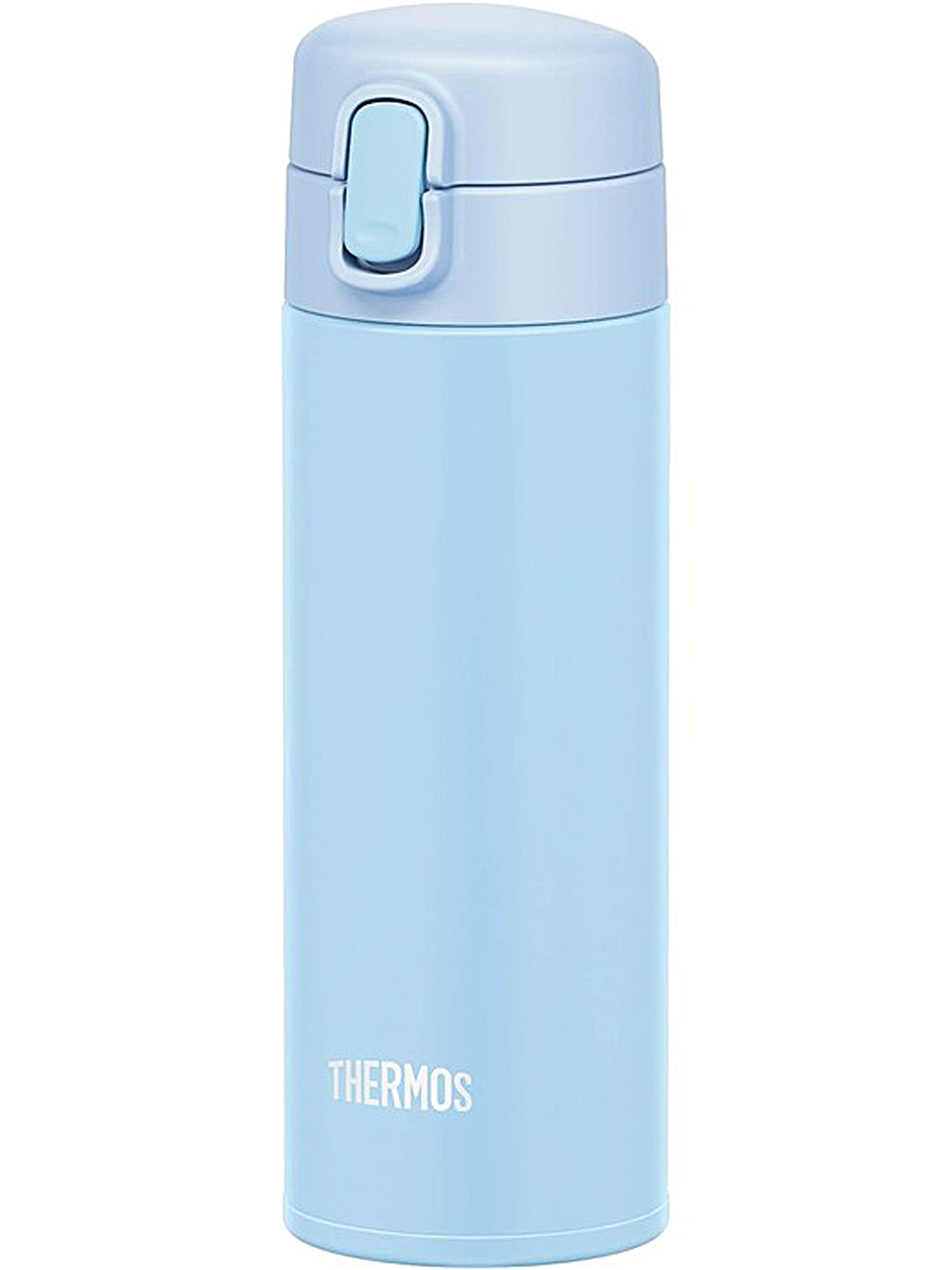 Термокружка для чая 350 мл с трубочкой THERMOS FJM-350 голубая – нержавеющая сталь герметичная тепло/холод 6/6 часов - фото 8