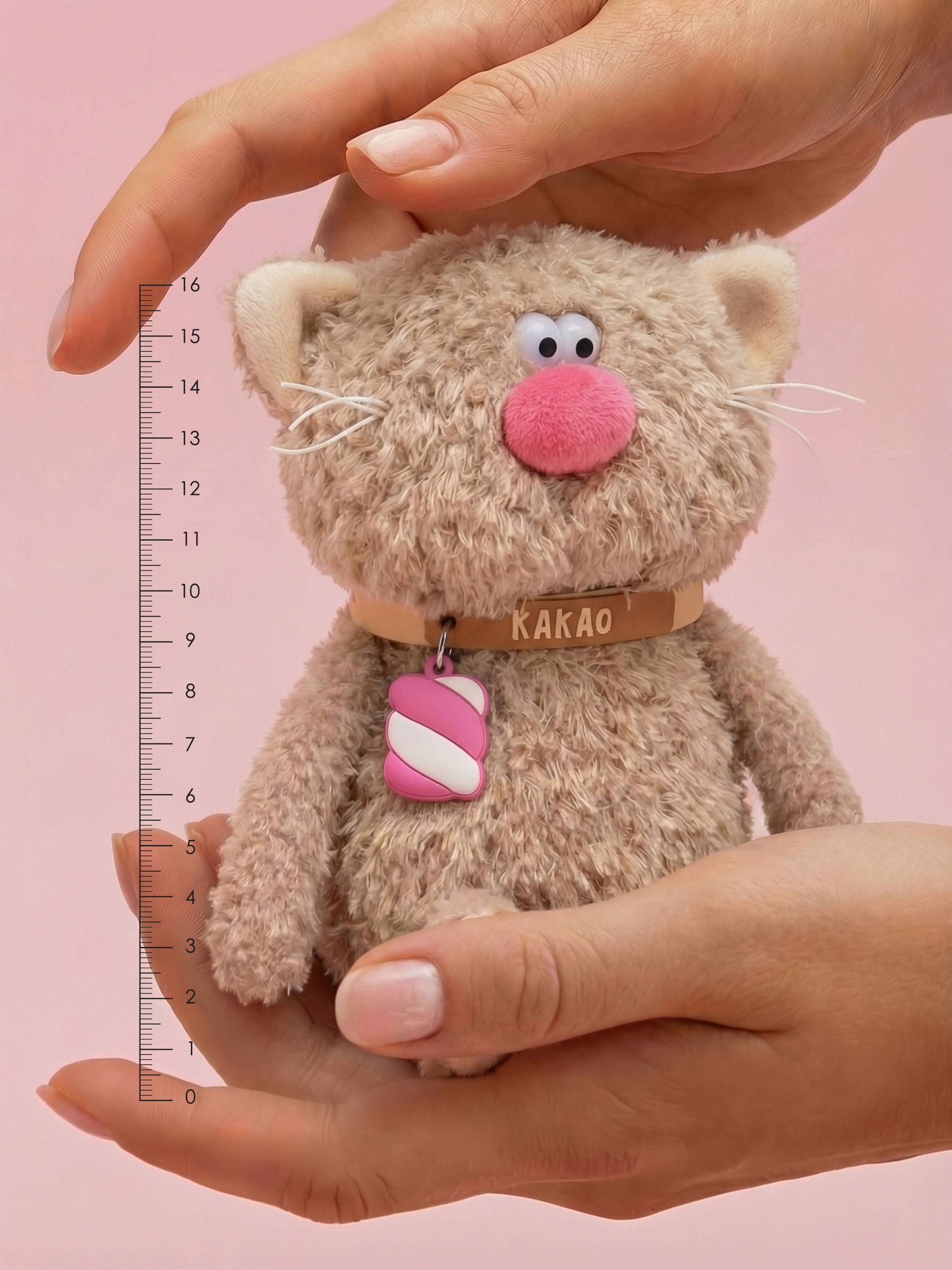 Мягкая игрушка BUDI BASA Кофейный Кот Какао - фото 4