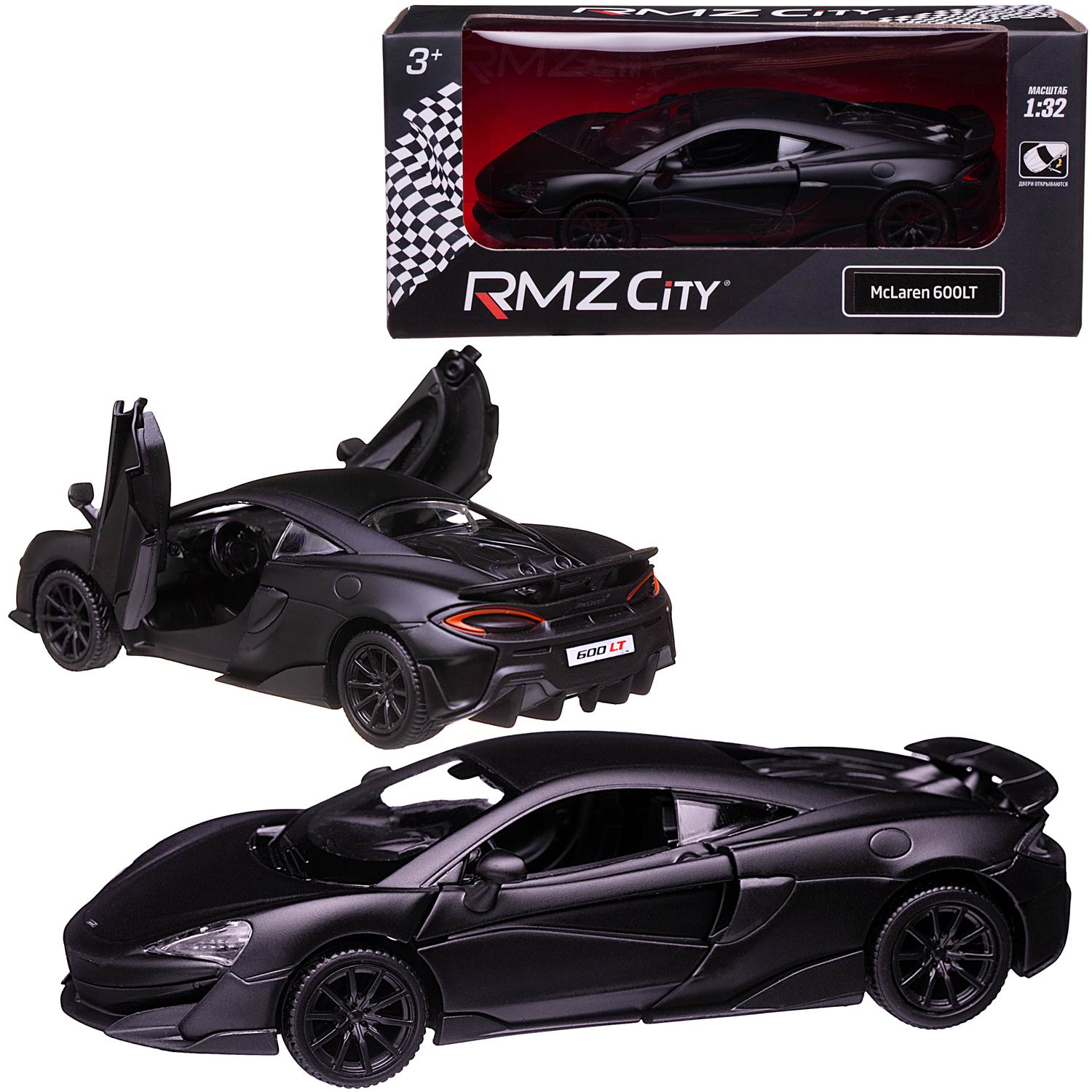 Автомобиль Uni-Fortune McLaren 1:32 554985M - фото 3