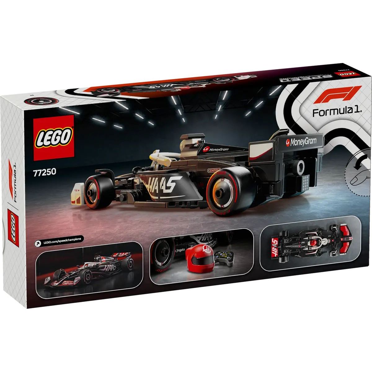 Конструктор LEGO Speed Champions Команда МаниГрам Хаас 242 дет. - фото 6