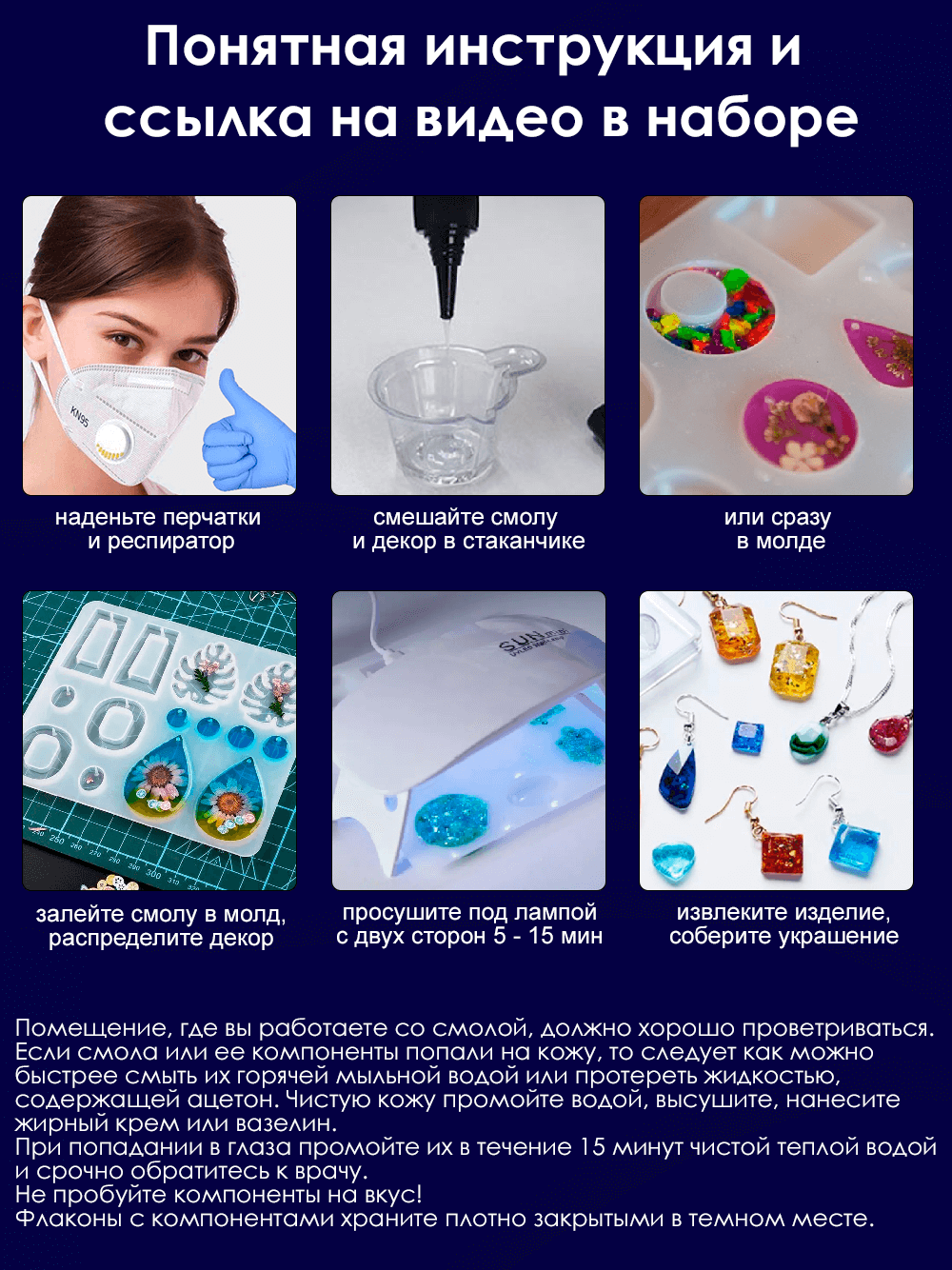 Набор для творчества Арт Смола эпоксидная смола BN-160 - фото 16