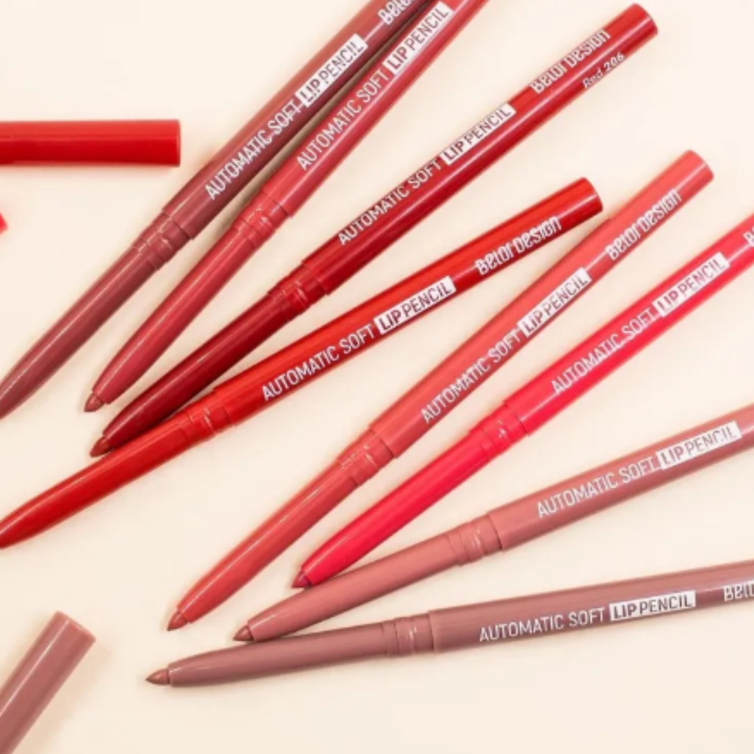 Карандаш для губ Belor Design механический automatic soft lippencil тон201 nude - фото 6