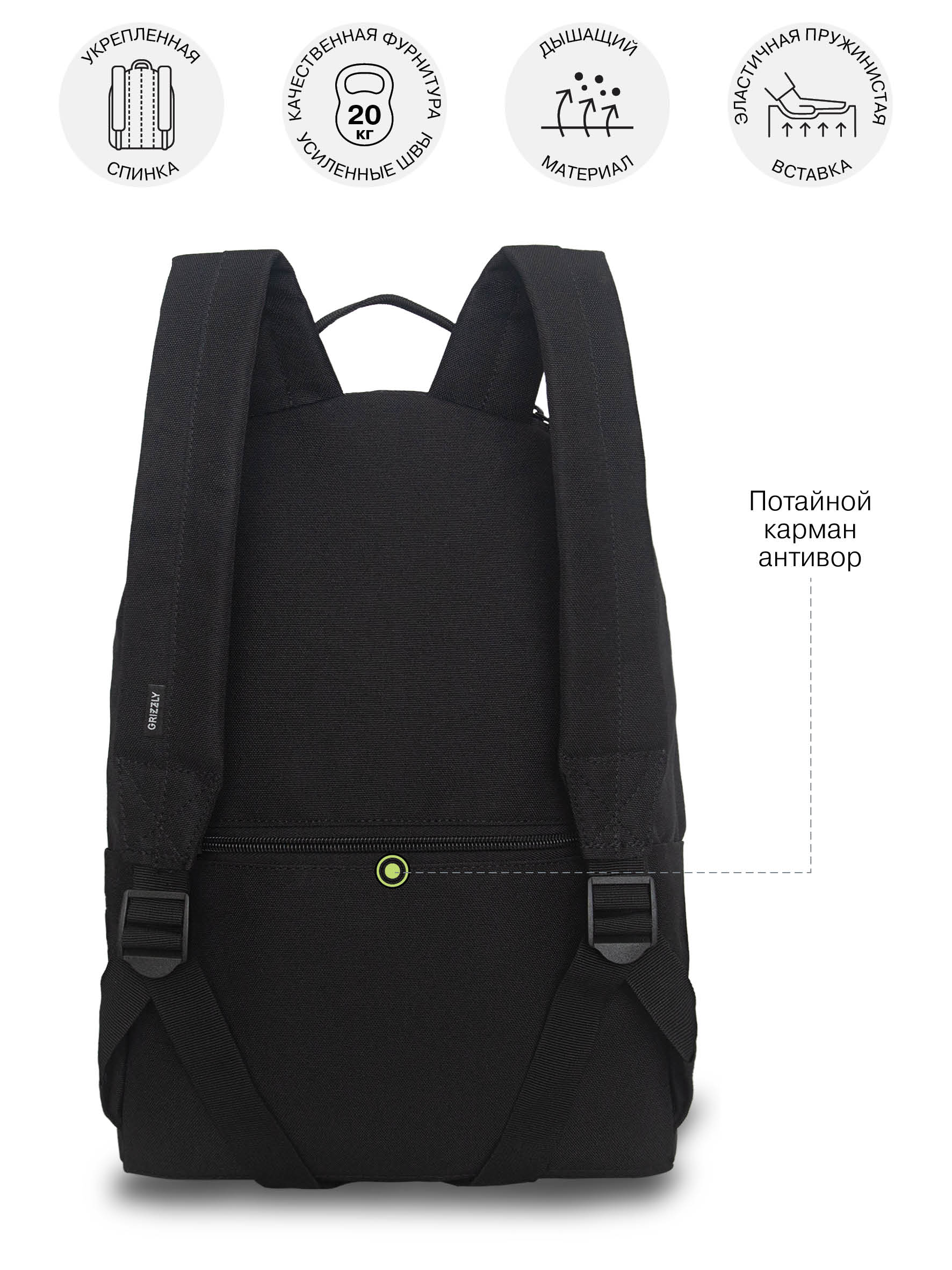 Рюкзак Grizzly Астроном - фото 11