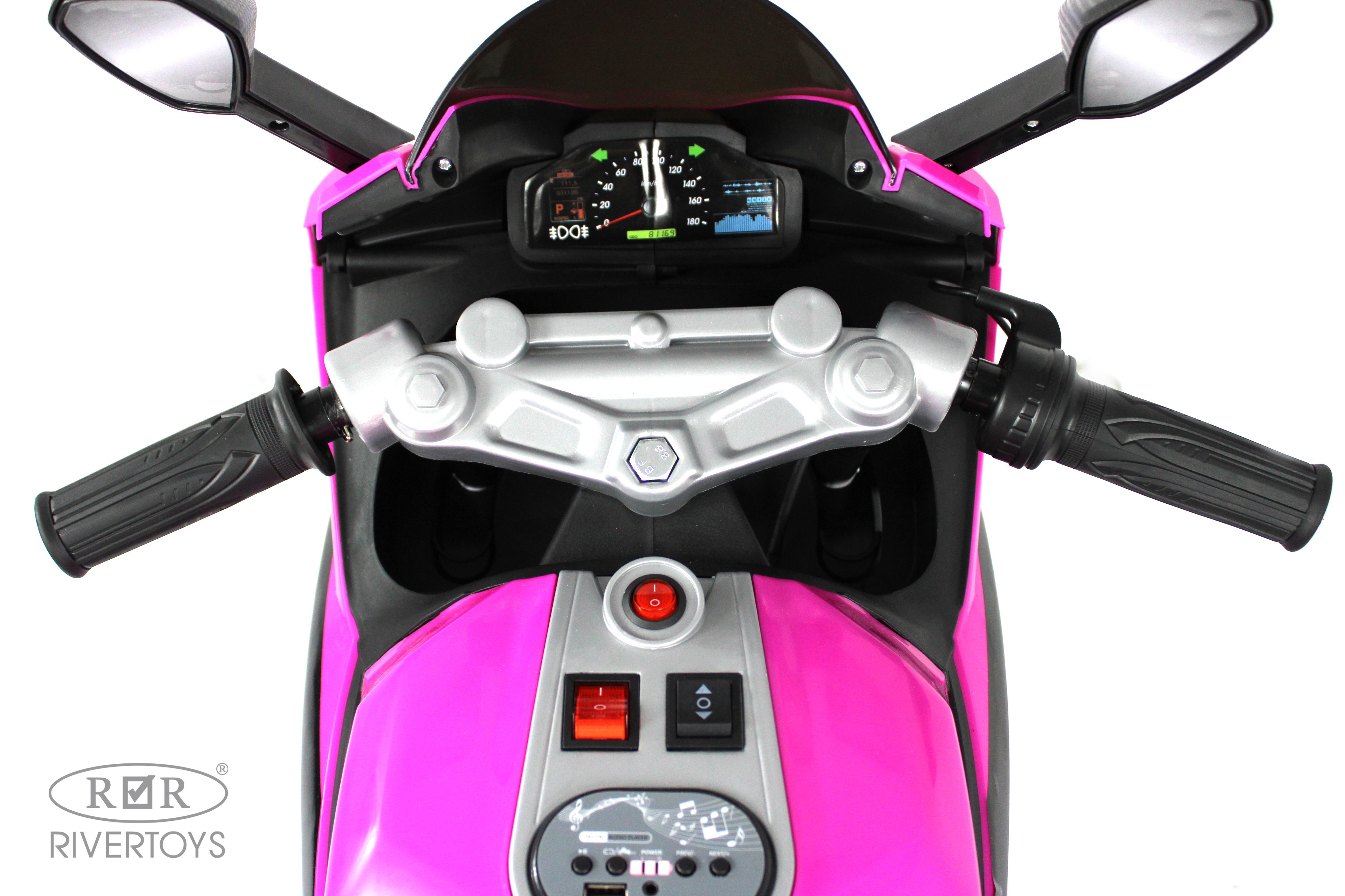 Электромобиль RIVERTOYS C005MC-PINK - фото 15