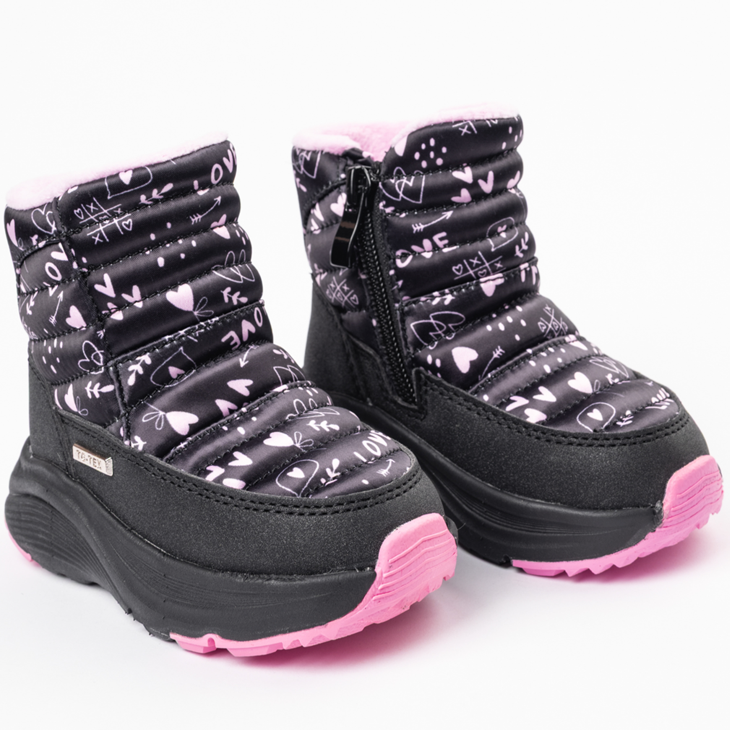 Ботинки TikkaGo 4K15_25-2015_black-pink - фото 2