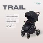 Коляска прогулочная MOWbaby Trail черный