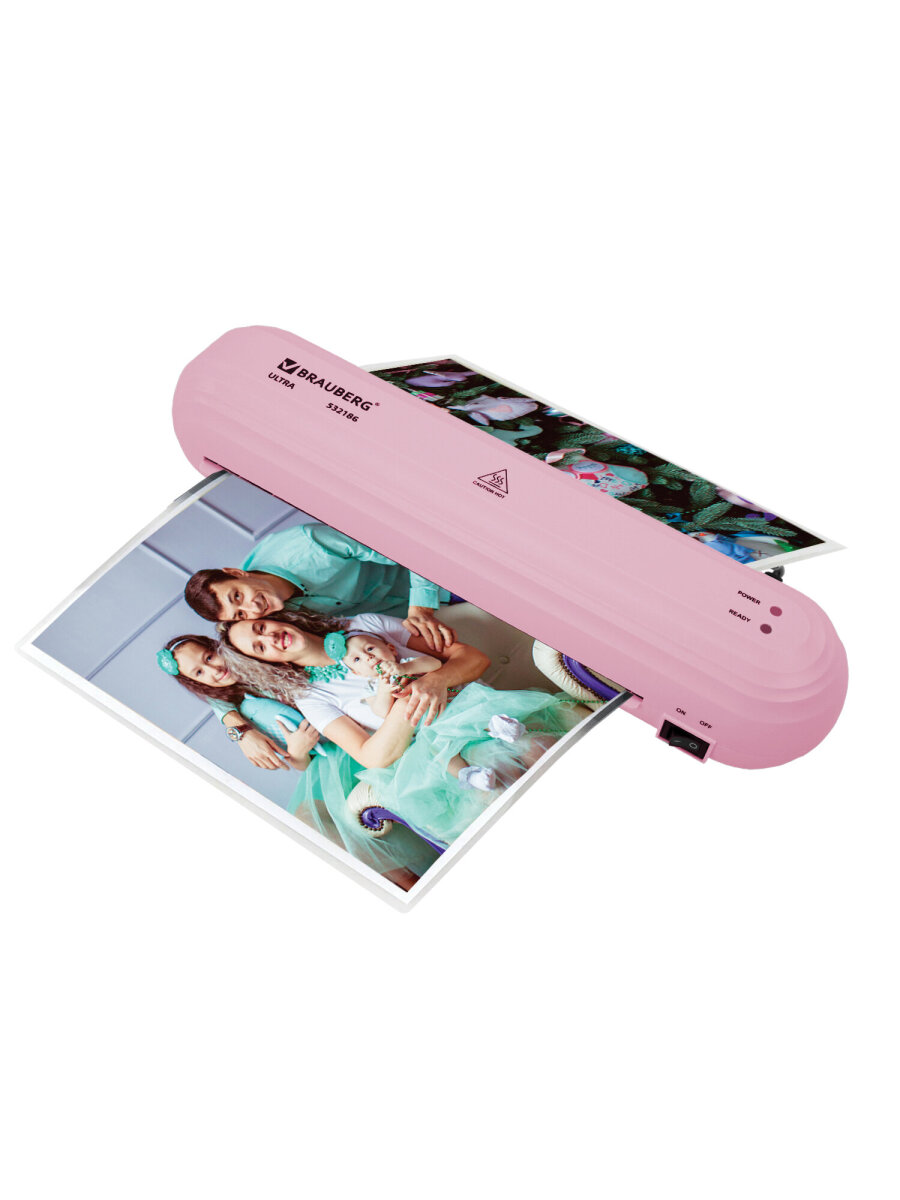 Ламинатор бумаги Brauberg для офиса и дома A4 60-150 мкм 30 см/мин - фото 13