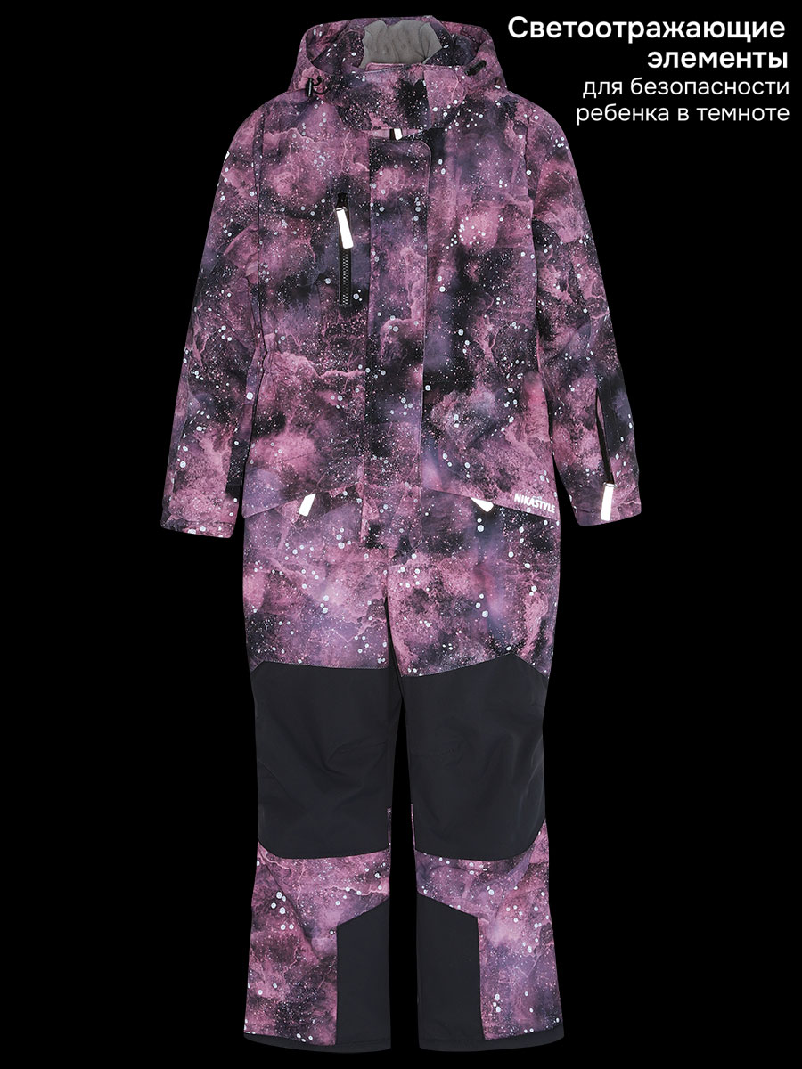 Комбинезон NIKASTYLE 8з3625 сухая роза/графит - фото 16