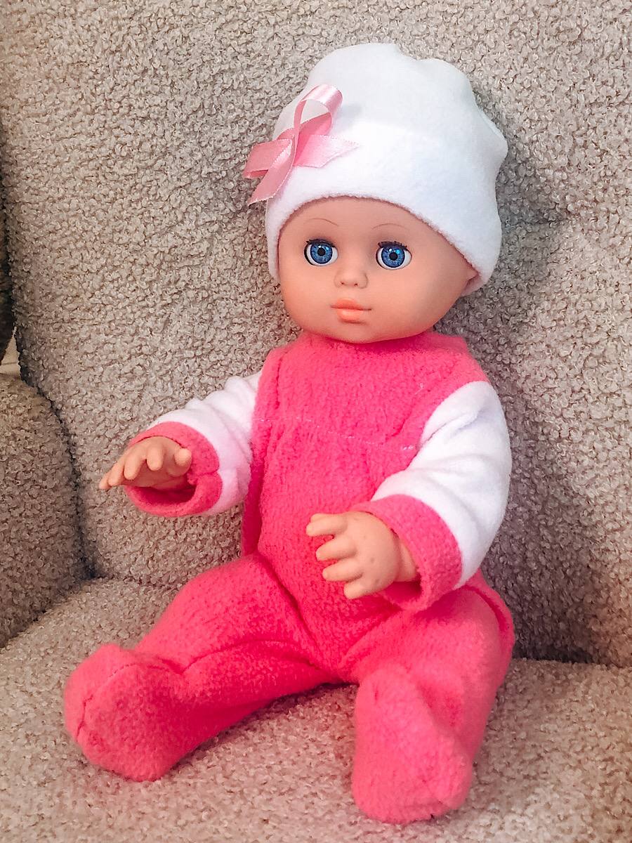 Кукла пупс СТРАНА КУКОЛ большая говорящая высота 35 см 23-04.3 - фото 13