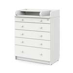 Комод пеленальный Aton Maks ясень тронхейм-белый